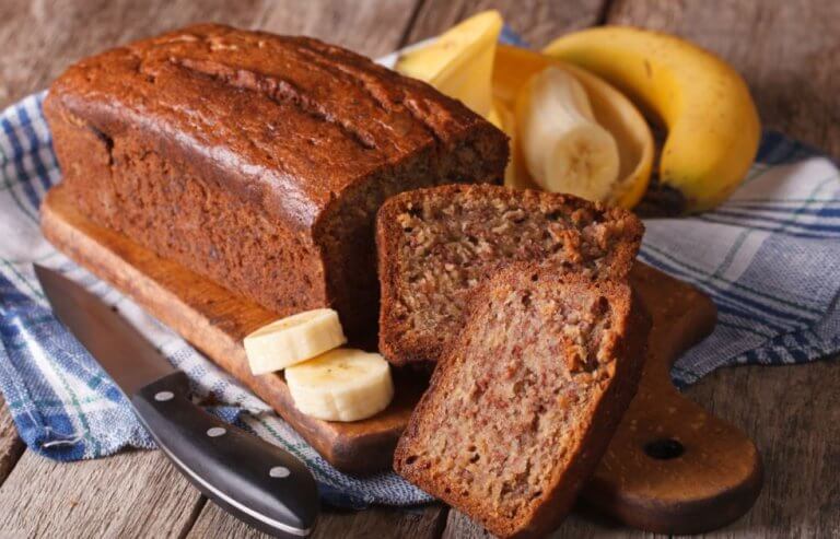 chleb bananowy fitness