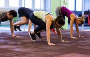 burpees, kształtowanie sylwetki