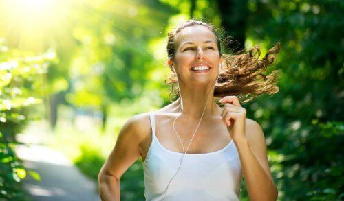 Trening biegowy z rana