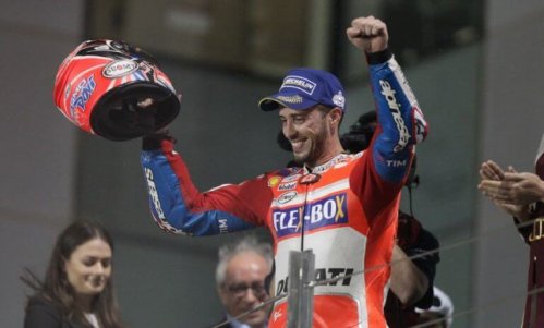 Mistrzostwa świata MotoGP - szczęśliwy zawodnik