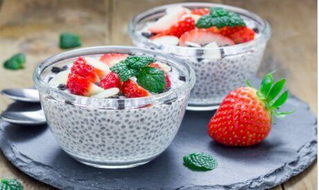 pudding chia na pożywne śniadanie