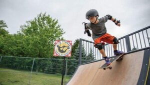 jazda na deskorolce łagodzi stres