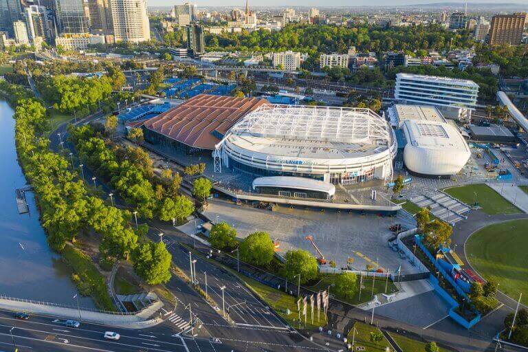 Australian Open arena