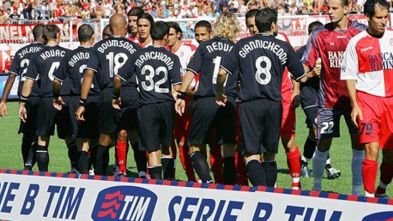 Drużyny zamieszane w aferę Calciopoli