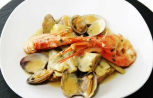 Talerz owoców morza, przepisy wspomagające odchudzanie