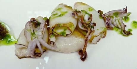 rybne potrawy kalmary z krewetkami