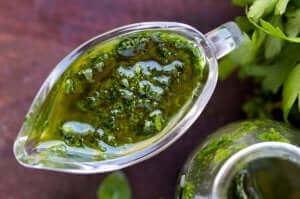 Sos chimichurri w sosjerce