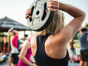 ćwiczenia z ciężarami