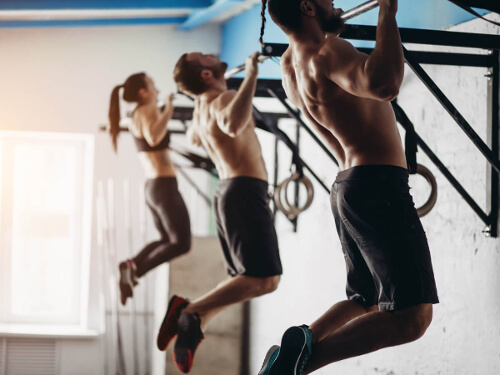 Podciąganie na drązku