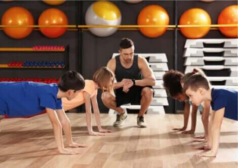 Trening dla dzieci w grupie